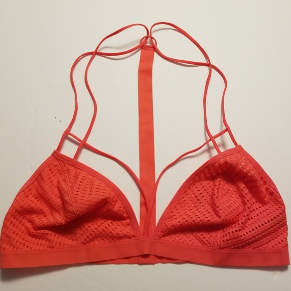 NWOT Free People Fish In The Sea Strappy Bra - Picture 3 of 4